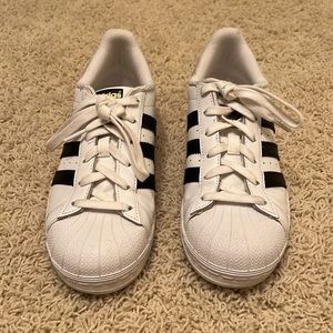 Adidas superstar Black and White